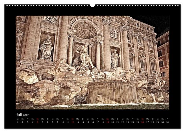 Produktbild: Roma (Wandkalender 2026 DIN A2 quer), CALVENDO Monatskalender