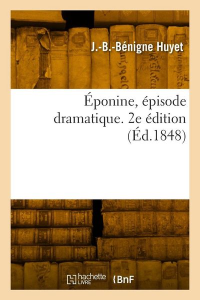 Produktbild: &Eacute;ponine, &eacute;pisode dramatique. 2e &eacute;dition