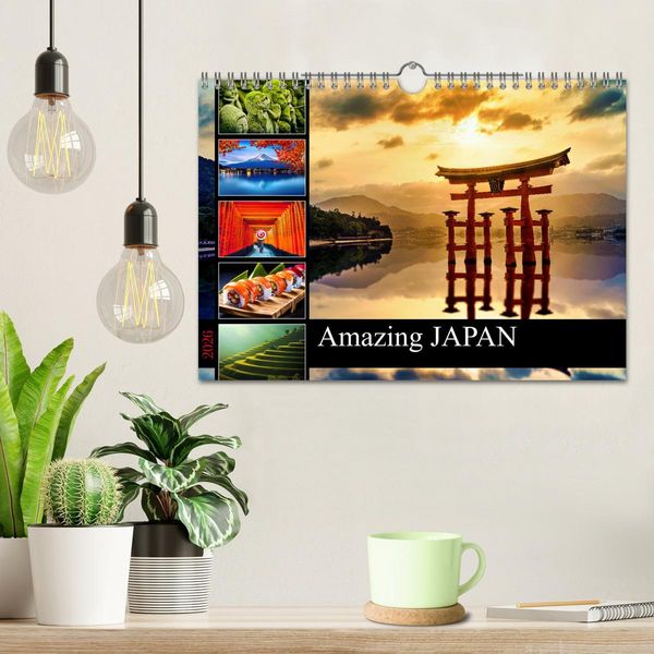 Produktbild: Amazing JAPAN (Wall Calendar 2026 DIN A4 landscape), CALVENDO 12 Month Wall Calendar