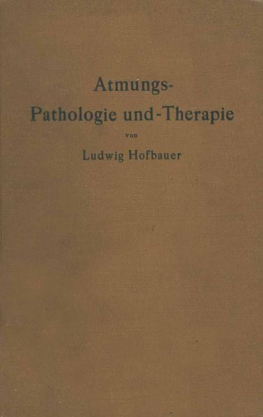 Produktbild: Atmungs-Pathologie und -Therapie