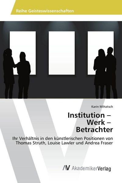 Produktbild: Institution - Werk - Betrachter