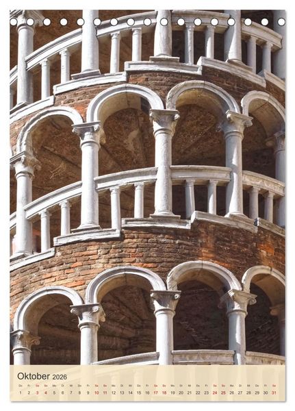 Produktbild: F&uuml;r immer Dein Venedig (Tischkalender 2026 DIN A5 hoch), CALVENDO Monatskalender
