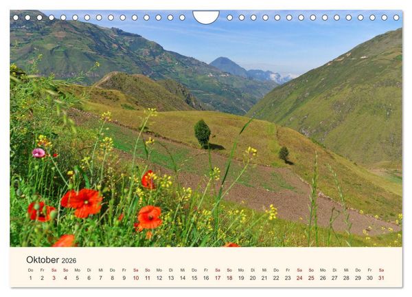 Produktbild: Entdecke Ecuador (Wandkalender 2026 DIN A4 quer), CALVENDO Monatskalender