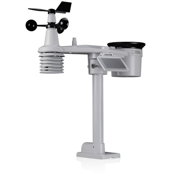 Produktbild: Bresser 14677 - NATIONAL GEOGRAPHIC Smarte Tuya-Wetterstation mit 7-in-1-Sensor