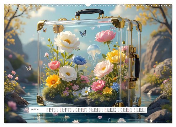 Produktbild: Leben in einer Box (hochwertiger Premium Wandkalender 2026 DIN A2 quer), Kunstdruck in Hochglanz