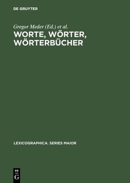 Produktbild: Worte, W&ouml;rter, W&ouml;rterb&uuml;cher