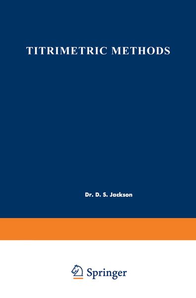 Produktbild: Titrimetric Methods