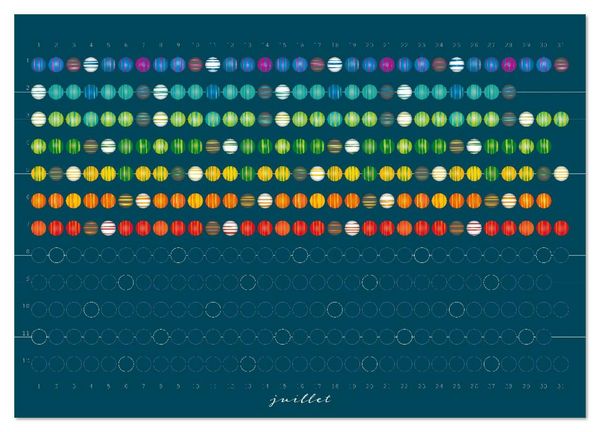 Produktbild: Une perle pour chaque jour (Calendrier mural 2026 DIN A3 vertical), CALVENDO calendrier mensuel