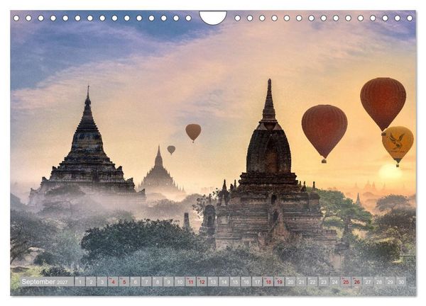Produktbild: Spirit of Asia - Im Reich der guten Geister (Wandkalender 2027 DIN A4 quer), CALVENDO Monatskalender
