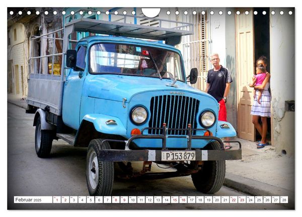 Produktbild: LKW Veteranen - Oldtimer der Marke Dodge in Kuba (Wandkalender 2025 DIN A4 quer), CALVENDO Monatskalender