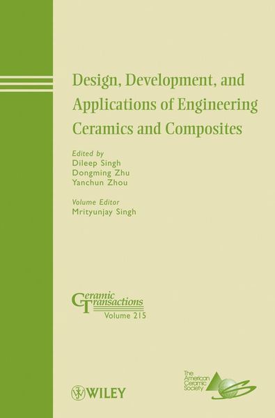 Produktbild: Design, Development, and Applications of Engineering Ceramics and Composites