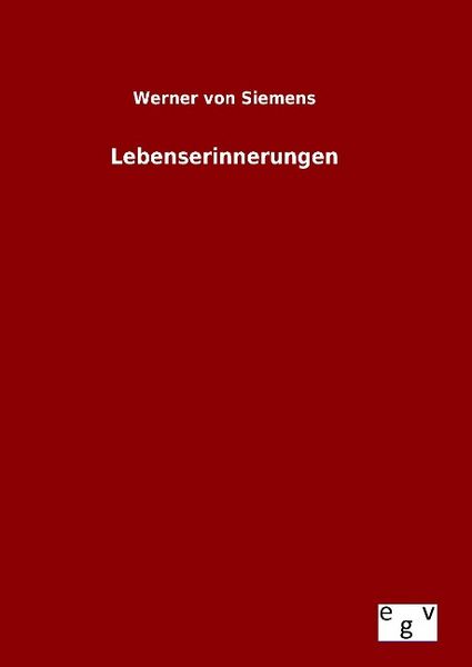 Produktbild: Lebenserinnerungen