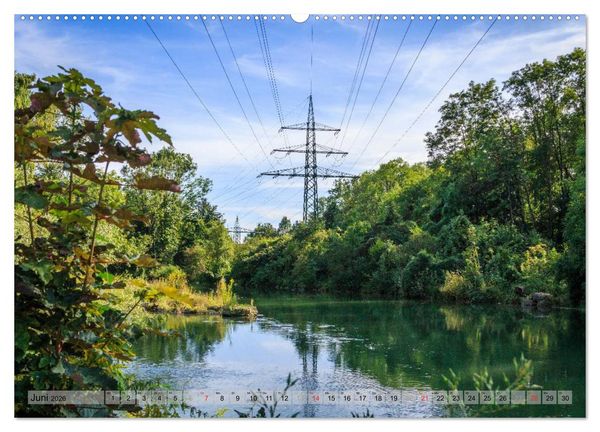Produktbild: Augsburger Wasser (Wandkalender 2026 DIN A2 quer), CALVENDO Monatskalender