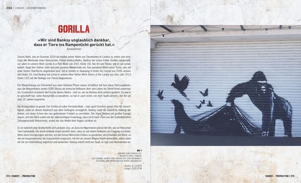 Banksy Provokation