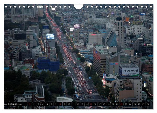 Produktbild: Seoul (Wandkalender 2026 DIN A4 quer), CALVENDO Monatskalender