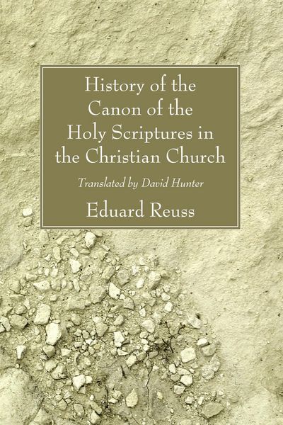 Produktbild: History of the Canon of the Holy Scriptures in the Christian Church