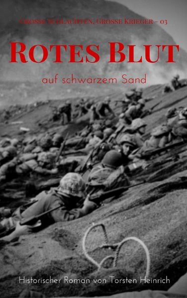 Produktbild: Rotes Blut auf Schwarzem Sand