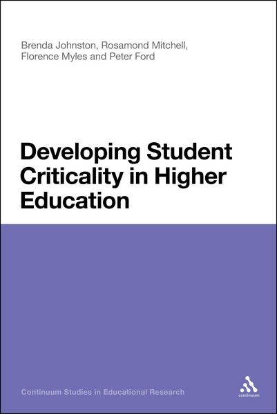 Produktbild: Developing Student Criticality in Higher Education