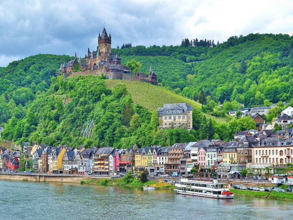 Produktbild: CALVENDO Puzzle Burg Cochem an der Mosel | 1000 Teile Lege-Gr&ouml;&szlig;e 64x48cm Foto-Puzzle f&uuml;r gl&uuml;ckliche Stunden
