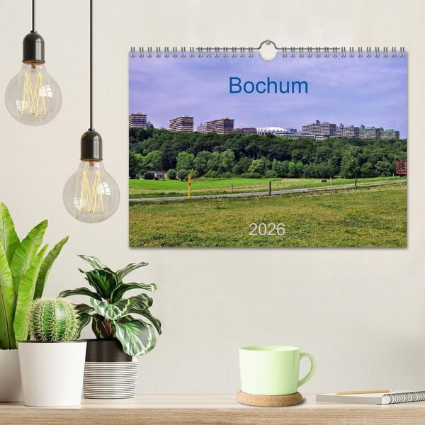 Produktbild: Bochum / Geburtstagskalender (Wandkalender 2026 DIN A4 quer), CALVENDO Monatskalender