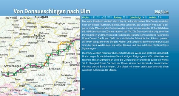 Produktbild: Donauradweg / Donau-Radweg 1
