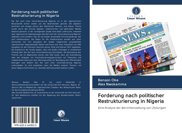 Produktbild: Forderung nach politischer Restrukturierung in Nigeria