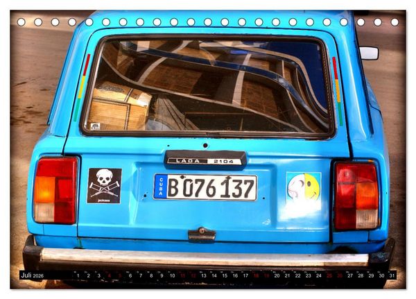 Produktbild: LADA-2104 - Der Kombi-Hit aus Toljatti (Tischkalender 2026 DIN A5 quer), CALVENDO Monatskalender