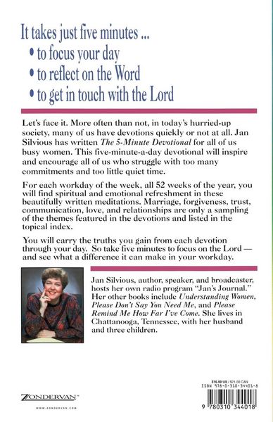Produktbild: The Five-Minute Devotional