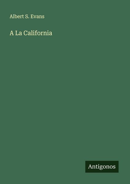 Produktbild: A La California