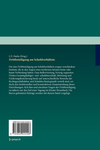 Produktbild: Drittbeteiligung am Schuldverh&auml;ltnis