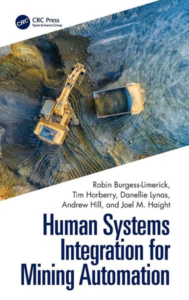 Produktbild: Human Systems Integration for Mining Automation