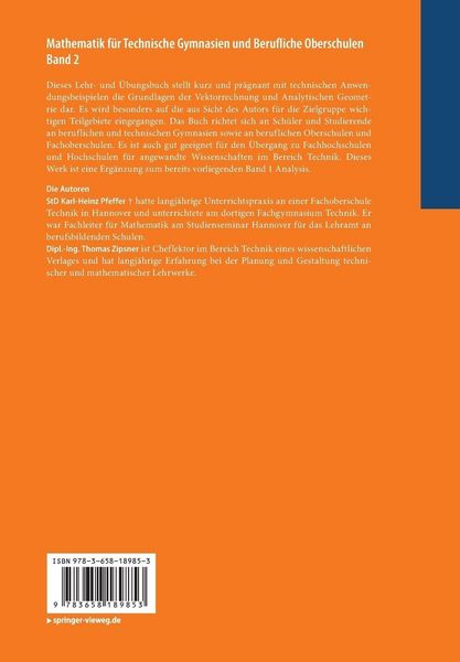 Produktbild: Mathematik f&uuml;r Technische Gymnasien und Berufliche Oberschulen Band 2