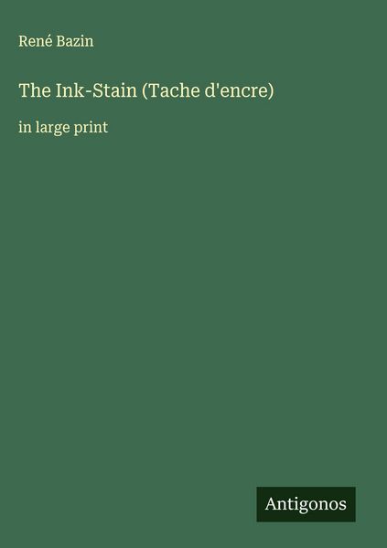 Produktbild: The Ink-Stain (Tache d'encre)