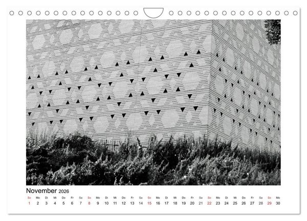 Produktbild: Bochum Black and White (Wandkalender 2026 DIN A4 quer), CALVENDO Monatskalender