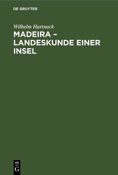 Produktbild: Madeira &ndash; Landeskunde einer Insel