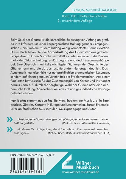 Produktbild: Klassische Gitarre und k&ouml;rpergerechte Haltung?