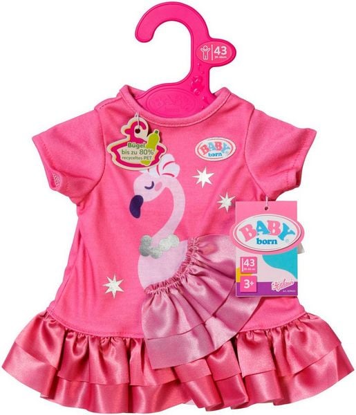 Produktbild: BABY born Kleid Flamingo 43cm