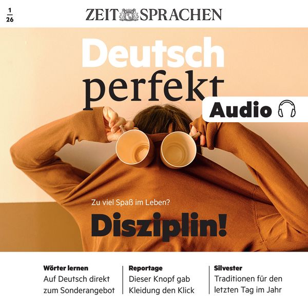 Deutsch perfekt Audio - Disziplin! - Alia Begisheva, Audio, 4069829233644