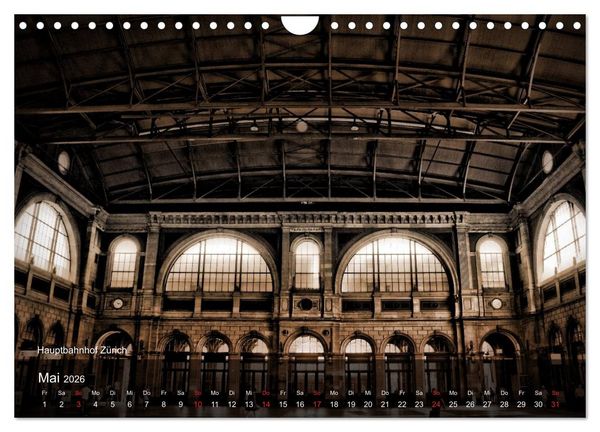 Produktbild: Gutes altes Z&uuml;rich (Wandkalender 2026 DIN A4 quer), CALVENDO Monatskalender