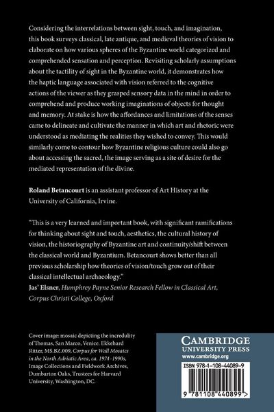 Produktbild: Sight, Touch, and Imagination in Byzantium