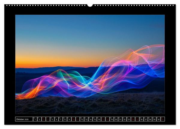 Produktbild: Spektraler Zauber (Wandkalender 2026 DIN A2 quer), CALVENDO Monatskalender