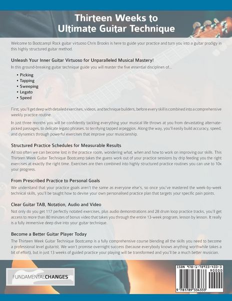 Produktbild: Thirteen Week Guitar Technique Bootcamp - Intermediate Level