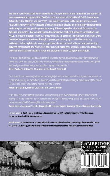Produktbild: NGOs and Corporations
