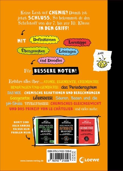 Produktbild: Big Fat Notebook - Alles, was du f&uuml;r Chemie brauchst