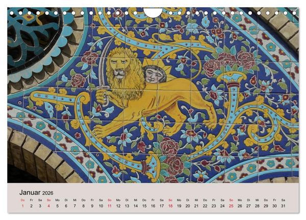 Produktbild: Unbekannter Iran (Wandkalender 2026 DIN A4 quer), CALVENDO Monatskalender