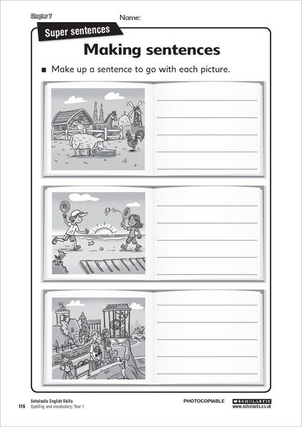 Produktbild: Spelling and Vocabulary Teacher's Book (Year 1)