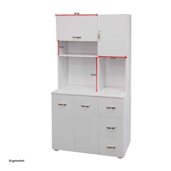 Produktbild: HTI-Living HTI-Line K&uuml;chenschrank Blanca HTI-Line K&uuml;chenschrank Blanca