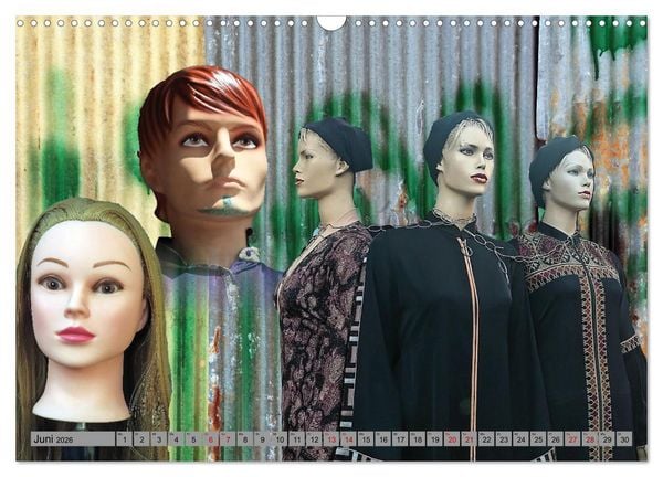 Produktbild: Schaufensterpuppen aus aller Welt (Wandkalender 2026 DIN A3 quer), CALVENDO Monatskalender