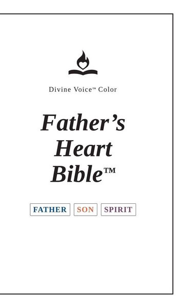 Produktbild: Father's Heart Bible - Large Print - White Hardback