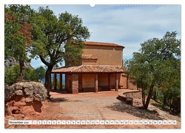 Produktbild: MONTSERRAT in Katalonien (hochwertiger Premium Wandkalender 2026 DIN A2 quer), Kunstdruck in Hochglanz